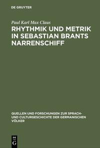 Rhythmik und Metrik in Sebastian Brants Narrenschiff