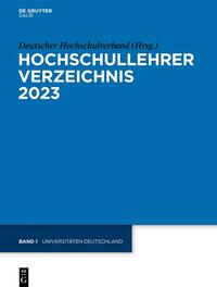 Hochschullehrer Verzeichnis / Universitäten Deutschland / Hochschullehrer Verzeichnis / Universitäten Deutschland / Hochschullehrer Verzeichnis / Universitäten Deutschland