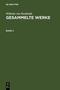 Gesammelte Werke. Band 4