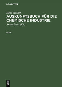 Auskunftsbuch für die chemische Industrie
