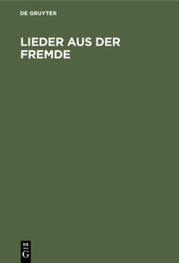 Lieder aus der Fremde