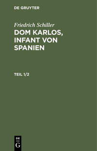 Dom Karlos, Infant von Spanien. Teil 1/2
