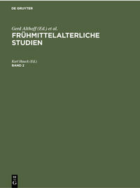Frühmittelalterliche Studien / 1969