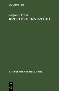 Arbeitsdienstrecht
