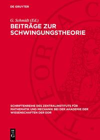 Beiträge zur Schwingungstheorie