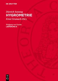 Hygrometrie. Lieferung 6