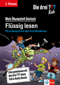 Die drei ??? Kids: Mein Übungsheft Deutsch 2. Klasse - Flüssig lesen