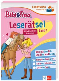 Lesefuchs Bibi & Tina: Leserätsel Lesestufe 2, Band 1