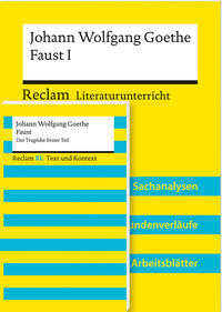 Paket für Lehrkräfte »Johann Wolfgang Goethe: Faust. Der Tragödie Erster Teil« (Textausgabe und Lehrerband). 2 Bände eingeschweißt