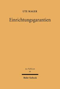 Einrichtungsgarantien