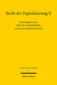 Recht der Digitalisierung II