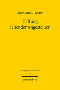 Haftung leitender Angestellter