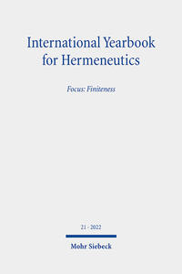 International Yearbook for Hermeneutics