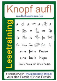 Lesetraining nach Franzi Püller