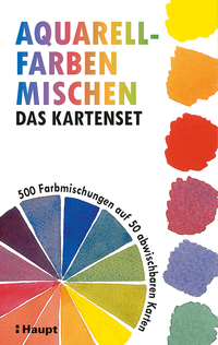 Aquarellfarben mischen - das Kartenset