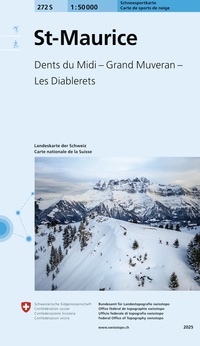 272S St-Maurice Schneesportkarte