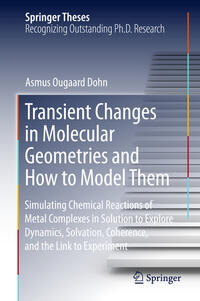 Transient Changes in Molecular Geometries and How to Model Them