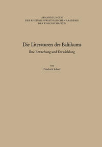Die Literaturen des Baltikums