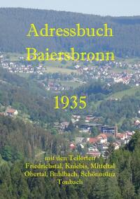 Adressbuch Baiersbronn 1935