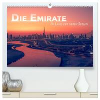 Die Emirate - Im Land der sieben Seelen (hochwertiger Premium Wandkalender 2025 DIN A2 quer), Kunstdruck in Hochglanz