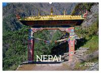 Nepal Tsum Valley - Tal des Glücks (Wandkalender 2025 DIN A2 quer), CALVENDO Monatskalender