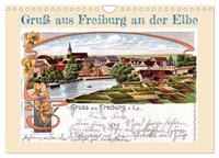Gruß aus Freiburg an der Elbe (Wandkalender 2025 DIN A4 quer), CALVENDO Monatskalender