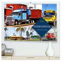 INTERNATIONAL - Die Traditionsmarke aus Chicago (hochwertiger Premium Wandkalender 2025 DIN A2 quer), Kunstdruck in Hochglanz