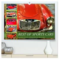 Best of Sports Cars - Legendäre britische und amerikanische Sportwagen (hochwertiger Premium Wandkalender 2025 DIN A2 quer), Kunstdruck in Hochglanz