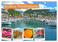 Endlich Sommerpause - Ein ganzer Juni in Mallorcas Port de Sóller (Wandkalender 2025 DIN A4 quer), CALVENDO Monatskalender