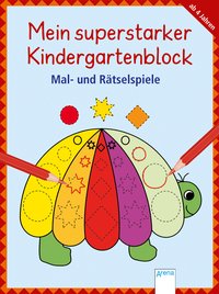 Mal- und Rätselspiele