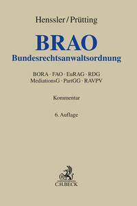 Bundesrechtsanwaltsordnung. BRAO