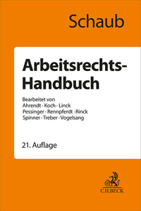 Arbeitsrechts-Handbuch