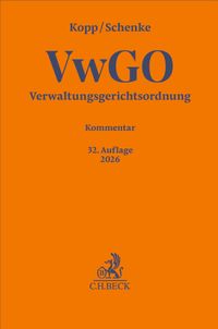 Verwaltungsgerichtsordnung. VwGO