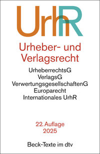 Urheber- und Verlagsrecht