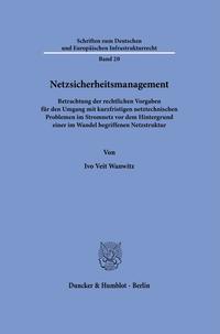 Netzsicherheitsmanagement.