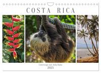 Costa Rica - unterwegs mit Julia Hahn (Wandkalender 2025 DIN A4 quer), CALVENDO Monatskalender