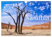 Namibia - Vom Sossusvlei bis zum Etosha Nationalpark (Wandkalender 2025 DIN A4 quer), CALVENDO Monatskalender