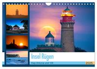 Insel Rügen - Kap Arkona und Vitt (Wandkalender 2025 DIN A4 quer), CALVENDO Monatskalender