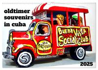 Oldtimer Souvenirs in Cuba (Wandkalender 2025 DIN A3 quer), CALVENDO Monatskalender