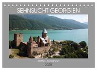 Sehnsucht Georgien (Tischkalender 2025 DIN A5 quer), CALVENDO Monatskalender