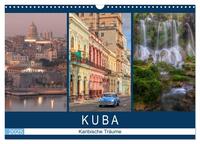 Kuba, karibische Träume (Wandkalender 2025 DIN A3 quer), CALVENDO Monatskalender