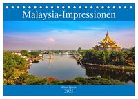 Malaysia-Impressionen (Tischkalender 2025 DIN A5 quer), CALVENDO Monatskalender