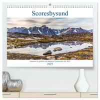 Scoresbysund - Sommer im größten und längsten Fjordsystem der Welt (hochwertiger Premium Wandkalender 2025 DIN A2 quer), Kunstdruck in Hochglanz