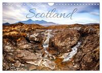 Scotland (Wandkalender 2025 DIN A4 quer), CALVENDO Monatskalender