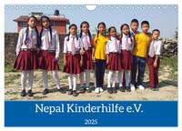 Kalender der Nepal Kinderhilfe e.V. (Wandkalender 2025 DIN A4 quer), CALVENDO Monatskalender