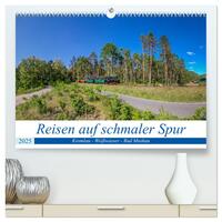 Reisen auf schmaler Spur - Kromlau - Weißwasser - Bad Muskau (hochwertiger Premium Wandkalender 2025 DIN A2 quer), Kunstdruck in Hochglanz