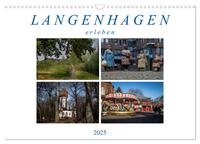 Langenhagen erleben (Wandkalender 2025 DIN A3 quer), CALVENDO Monatskalender