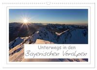 Unterwegs in den Bayerischen Voralpen (Wandkalender 2025 DIN A3 quer), CALVENDO Monatskalender