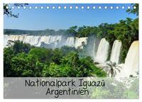 Nationalpark Iguazú Argentinien (Tischkalender 2025 DIN A5 quer), CALVENDO Monatskalender