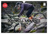 Downhill Moments (Wandkalender 2025 DIN A4 quer), CALVENDO Monatskalender